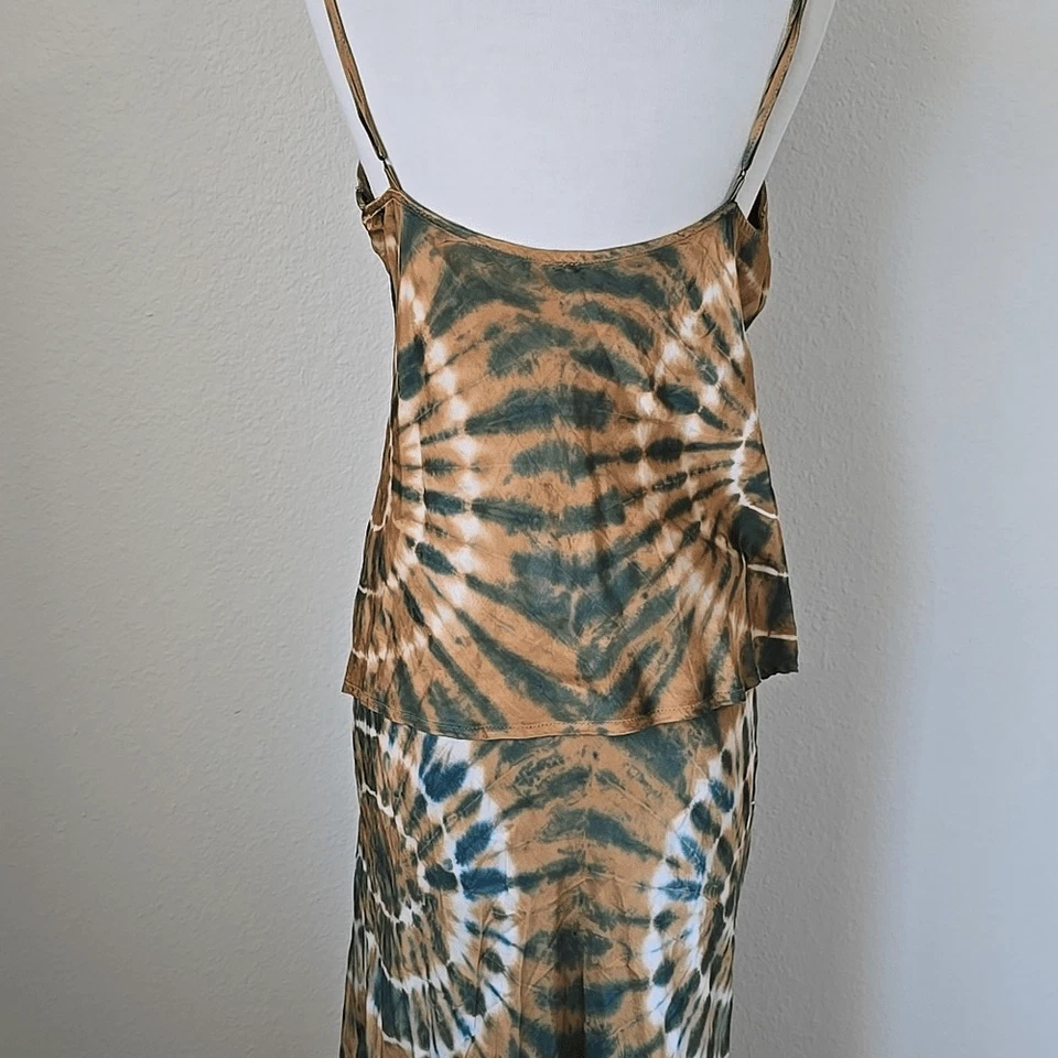 Young Fabulous & Broke Emmet skirt set in Golden Harvest Spin L - Image 4 of 4