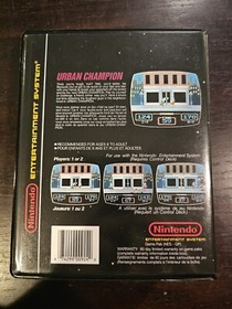 Urban Champion (Black Box) CASE ONLY Nintendo NES Bit Box. Great Condition