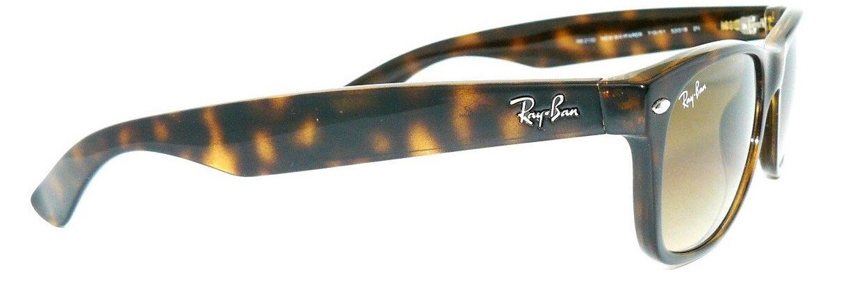 Ray Ban SONNENBRILLE BRAUN RB 2132 710/51 52 NEW WAYFARER 4006 BRILLE 2140 ETUI Ansicht 2