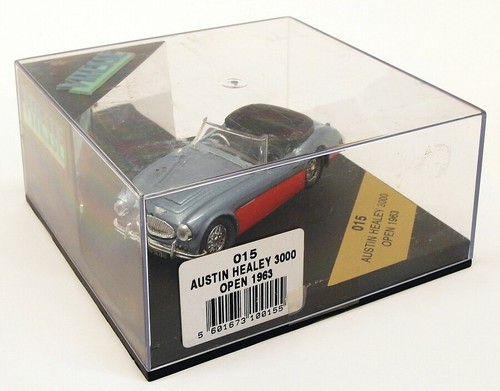 Vitesse 1/43 Scale Model Car 015 - 1963 Austin Healey 3000 Open - Blue/Red - Picture 4 of 4
