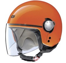 CASCO GREX DEMI JET DOPPIA VISIERA G3.1 MALIBU LED ORANGE