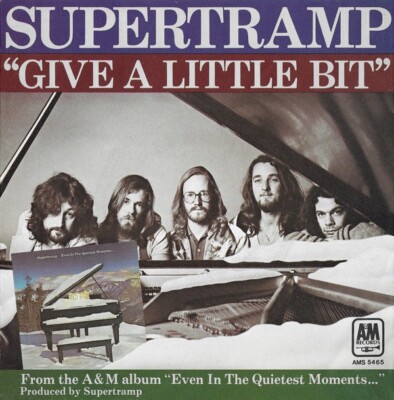Supertramp - Give A Little Bit (7'', Single)