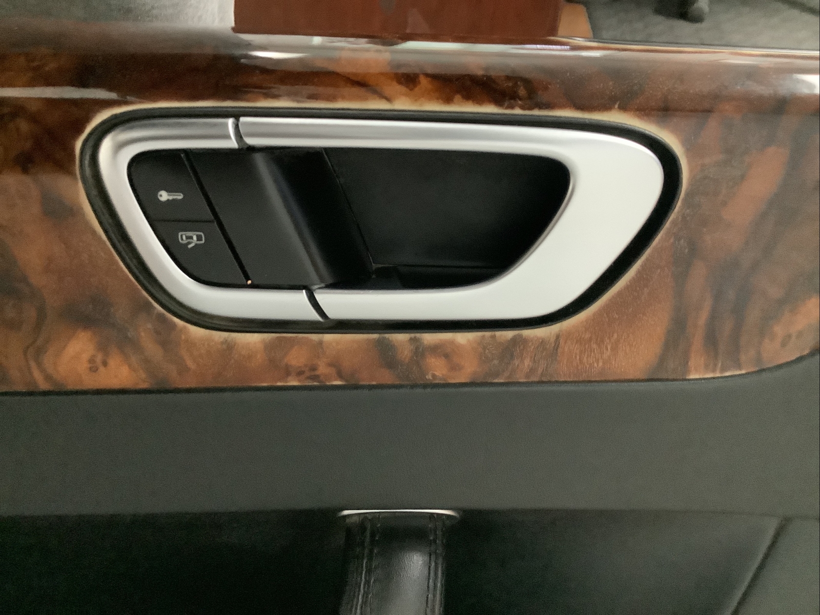 2006 Bentley Continental Flying Spur Left Front Drivers Door Interior Trim Panel