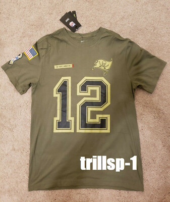 New 2021 Tampa Bay Buccaneers Nike Tom Brady Salute to Service