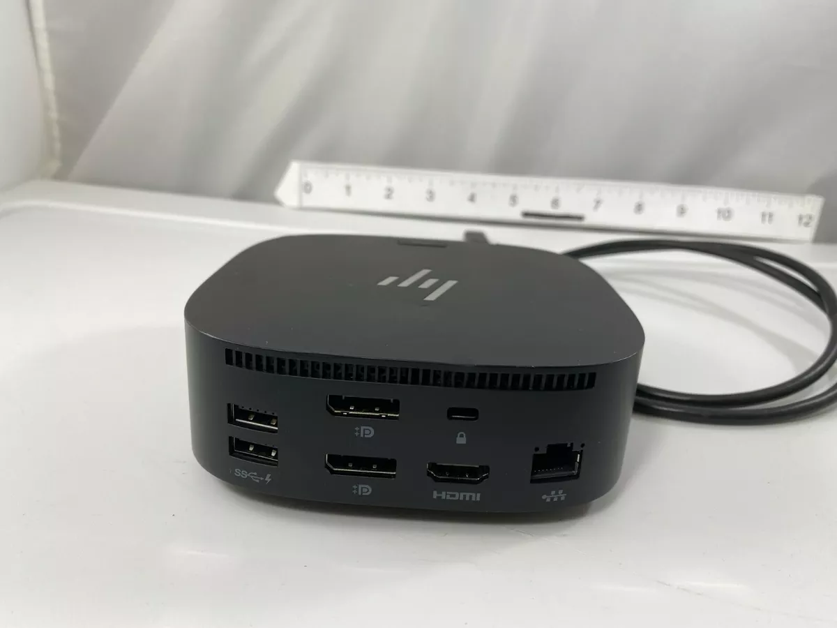 privilegeret Afvise pastel HP HSN-IX02 USB-C/A 4K DisplayLink Universal Docking Station G2 GENUINE |  eBay