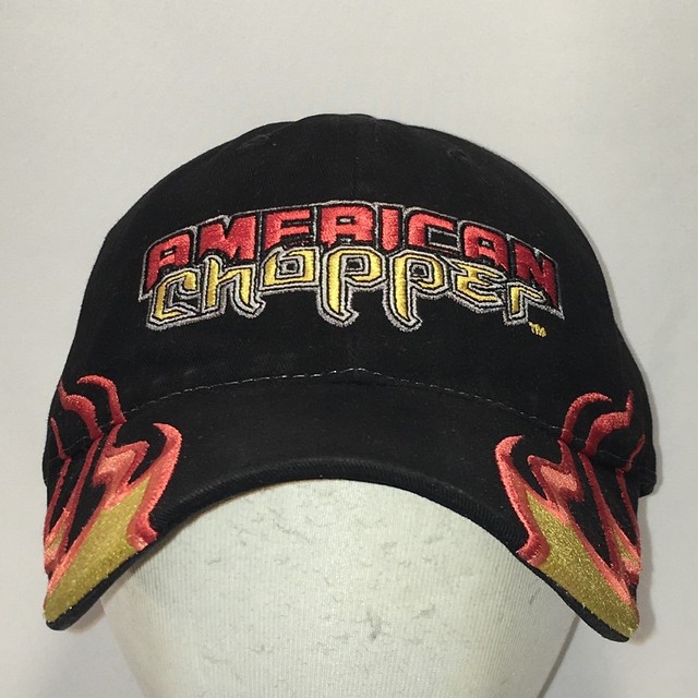 American Chopper Hat Black Baseball Cap Motorcycles Biker Dad Hats T97