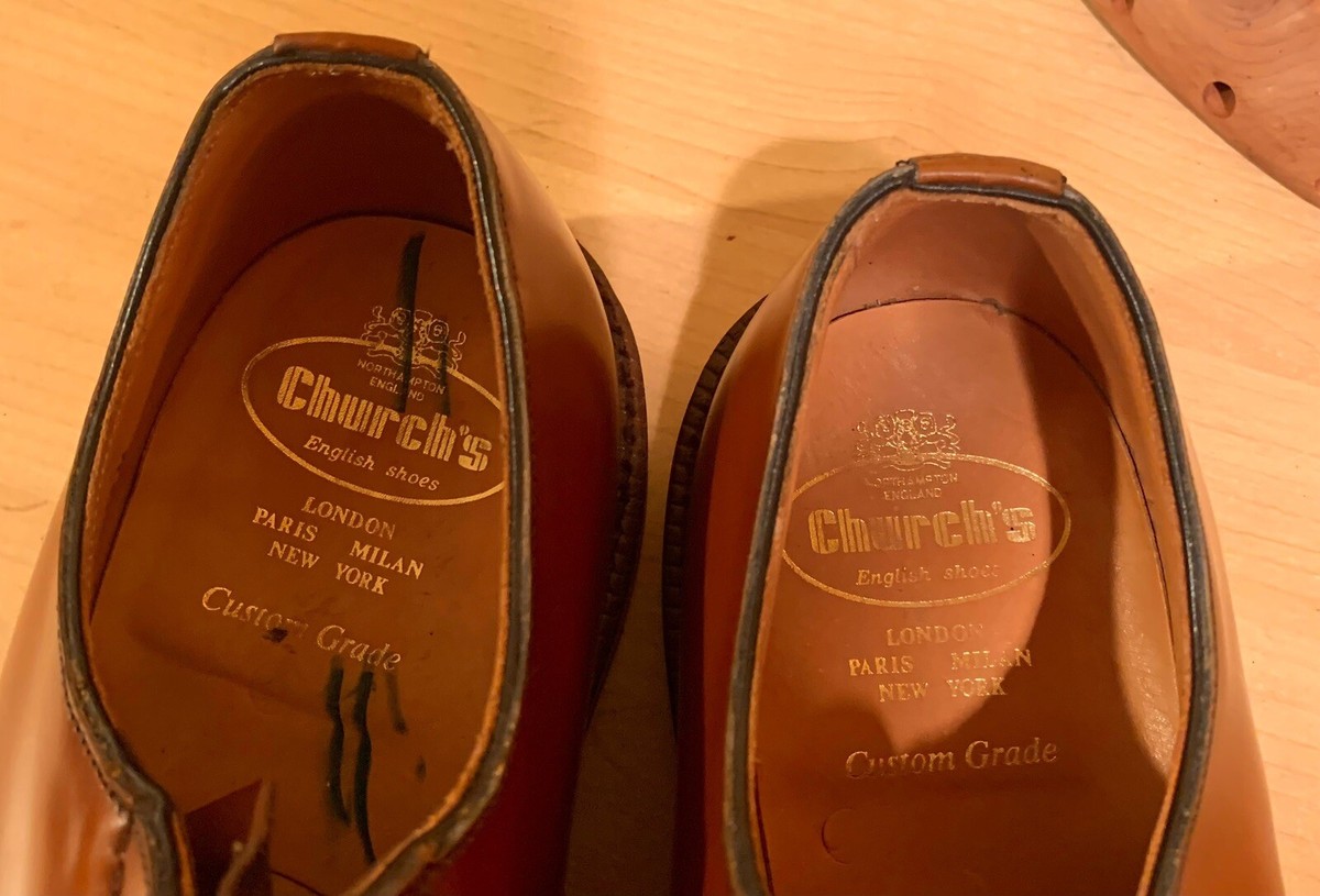 Church's Custom Grade Shannon Polished Binder Shoes 10.5 E