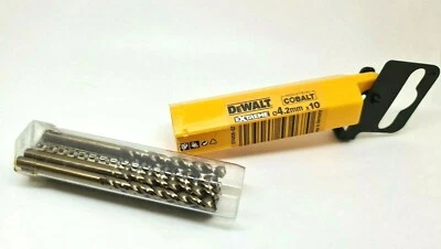 HSS Drill Bits Set Stanley Dewalt Drill Bits 1mm to 11mm Wood Metal Plastic UK