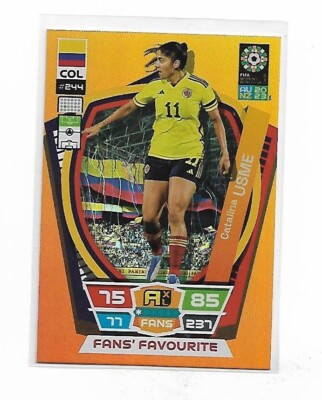 2022-23 FIFA WWC - Fans' Favourite - Catalina Usme - Columbia #244