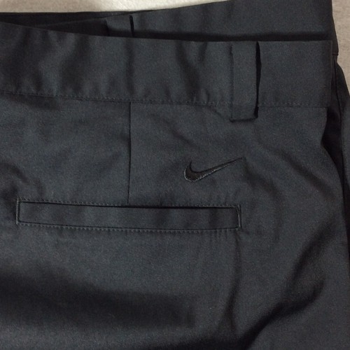 Pantalones Cortos Chinos Nike Golf Indy 500 Para Hombre Talla 40 Negros Tour Performance IMS Logo Parche - Imagen 20 de 20