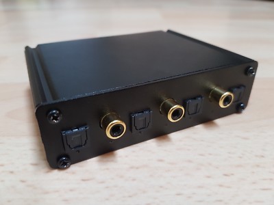 Automatic Optical S/PDIF Audio Switch / Automatischer Audio Umschalter