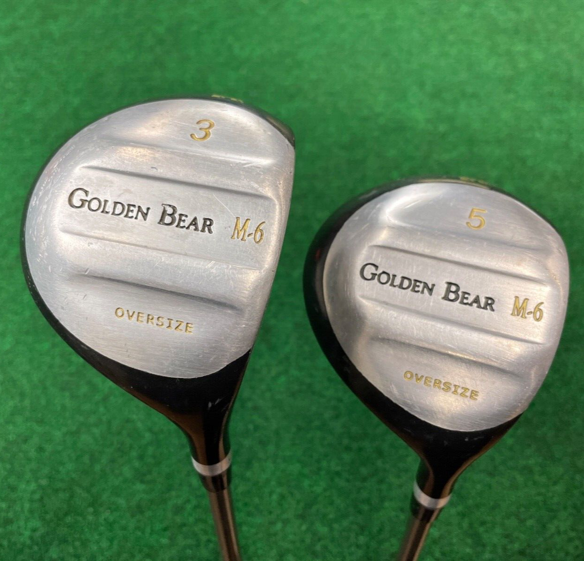 Jack Nicklaus Golf Golden Bear M6 OS 3 & 5 wood M6 Low Torque