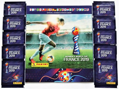 Panini Frauen WM 2019 - Leeralbum + 10 Tüten - Womens World Cup Sticker NEU