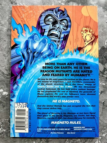 MAGNETO ROGUE NATION TPB Alan Davis Joe Kelly Nicieza Rex X-Men 2002 NUEVO CASI NUEVO - Imagen 6 de 10