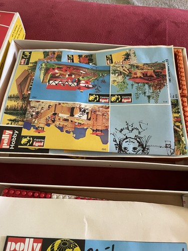 POLLY Hobby Vintage West Germany RARE Building Sets - Picture 4 of 5