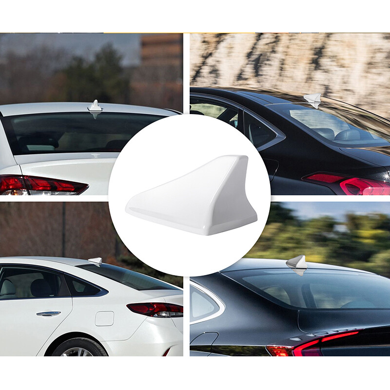 EVGATSAUTO Car Shark Fin Antenna Cover, Shark Fin Roof Antenna Cover - Foto 8