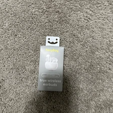 Heyday True Wireless Bluetooth Earbuds New White Kit Music Case Cable