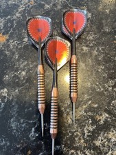 Metal Red Starburst / Black/ Bronze Darts Used Very Good Condition