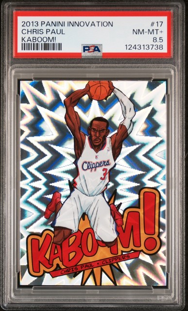 2013 Panini Innovation Kaboom! Chris Paul #17 PSA 8,5