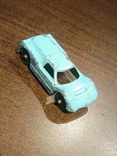 Vintage 1960's TOOTSIETOY Diecast Turquoise Ford G.T., 2.25
