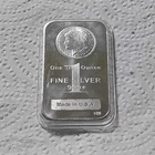 HM 1 oz Silver Bar 999 Fine Silver Made in USA Troy Ounce Precious Metal Bar