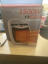 BRAND NEW  Portable Space Heater 1500W Model # PTC909A H56902X=SLIVER-EL