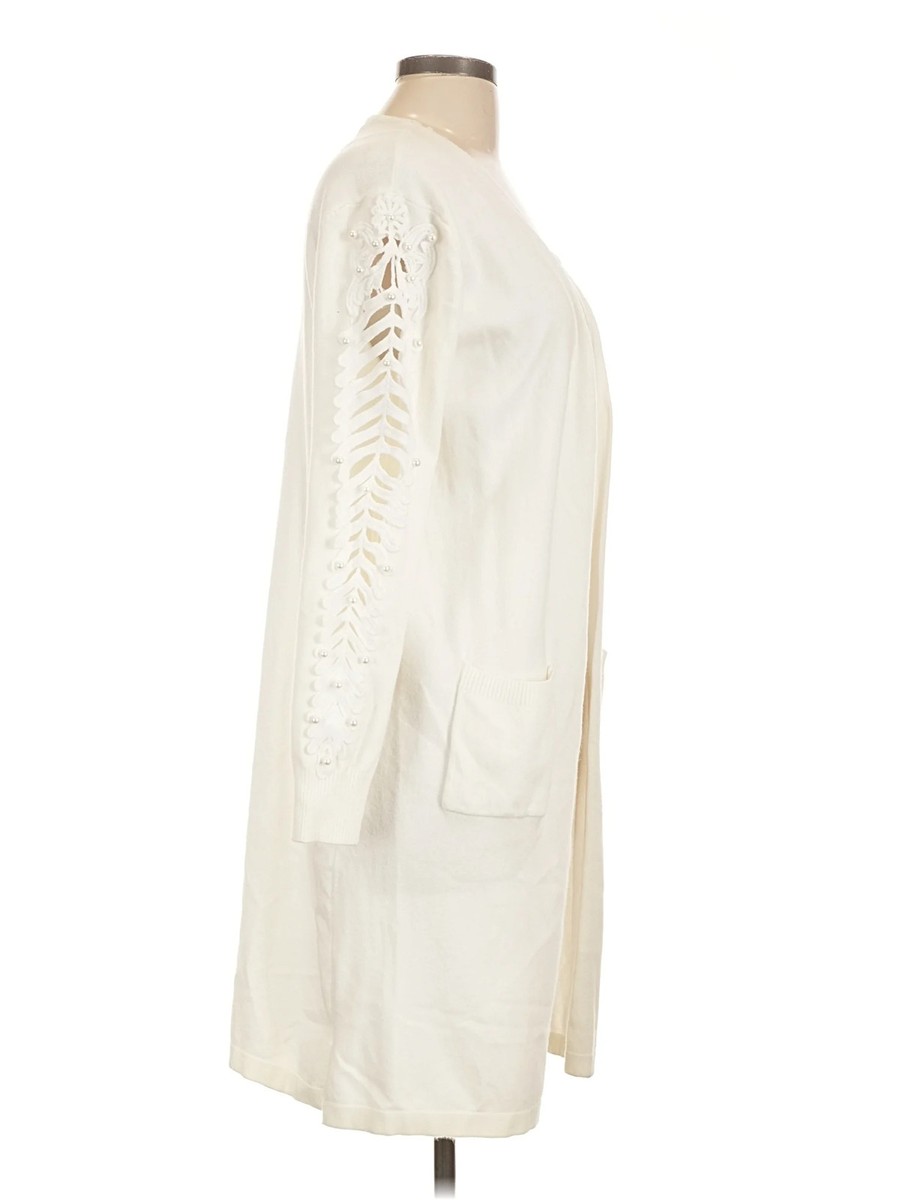 Ember Women Ivory Cardigan L View 3