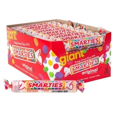 Smarties Candy Rolls Original Flavor 2.2 lb - Gluten Free Vegan Treats