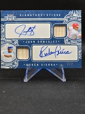 2025 Leaf Lumber Signature Sticks Gonzalez & Ruben Sierra /7🔥🔥