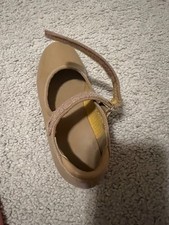 toddler nude color tap shoes