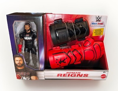 Mattel WWE Roman Reigns Main Event Role Play Set  Action Figure