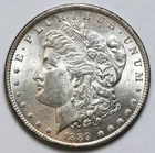 1889 $1 Morgan Silver Dollar Uncirculated - RAW - Great Looking Lustrous Coin
