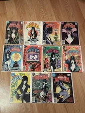 ELVIRA'S HOUSE OF MYSTERY #1-11 DC COMIC FULL RUN LOT VF