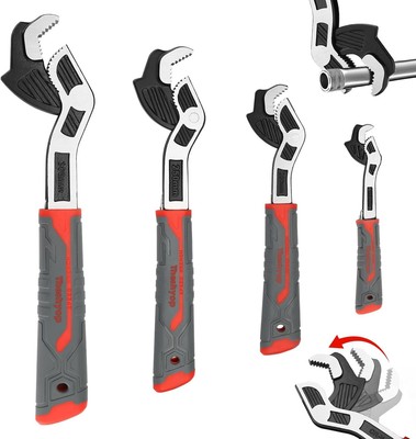 Multifunctional Self locking Wrench,Self Adjusting Pipe Wrench,6 8 10 12 Inch Se