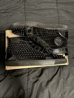 Christian Louboutin Louis Spikes Black EU 43US 10Designer