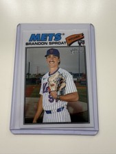 2026 Topps Heritage Brandon Sproat RC #118 Mets