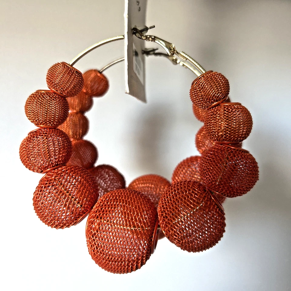 Lot of 7 Pairs Oversized Pierced Earrings - Image 2 of 4