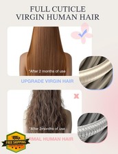 DOORES 20" Dark Brown Tape In Hair Extensions Human Hair 50g