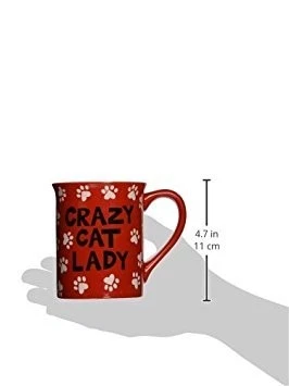 Taza de gres Our Name is Mud “Decorate With Cats”, 16 oz. Foto 2 de 2