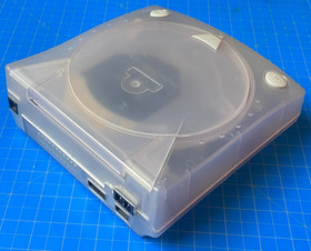 Custom SEGA Dreamcast Console, GDEMU, Noctua Fan Mod, Clear Shell, 256GB SD