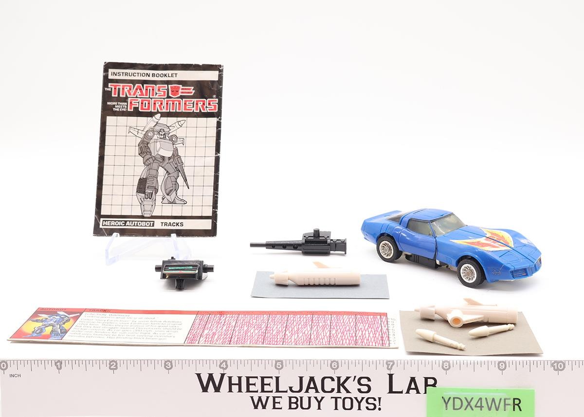 Tracks NEAR COMPLETE 1985 Vintage Hasbro G1 Transformers Action Figure
