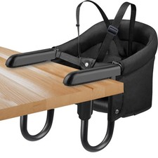Hook On Chair Portable Baby Feeding Seat Attached to Table - Clip On High Cha