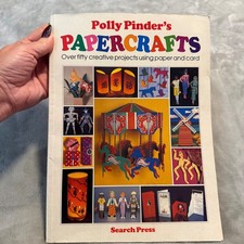 Polly Pinder's Papercrafts Vintage 1994 Paper Craft Book
