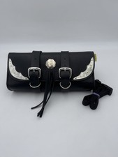 Willie And Max Handlebar Fork Tool Bag Leathe...