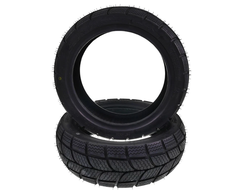 120/70-12 + 130/70-12 M+S Winter Reifen Satz Roller Set Kenda K701 vorne hinten - Bild 3 von 4