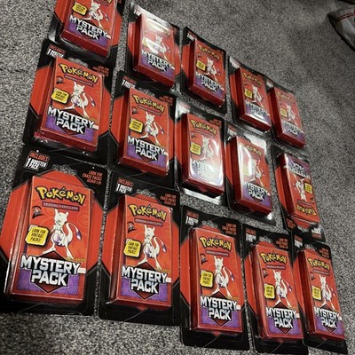 Lot Of 15 NEW SEALED 2025 Pokemon Mystery Pack Mewtwo Possible