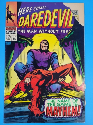 Daredevil #36 Marvel Comics 1968 Doctor Doom Cameo