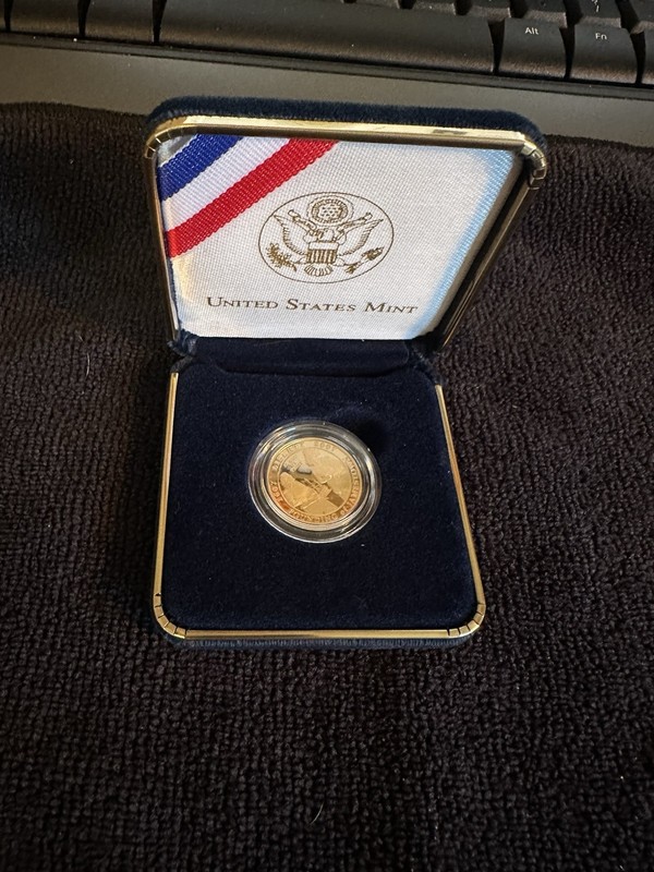 2007 Jamestown $5 Gold Coin 400th Anniversary Commemorative Grade MS-69 NGC