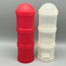 Smash NFM Triple Snack Tubes X2 Pink White Interchangeable Freezer Dishwasher