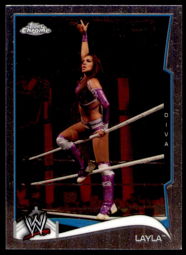 2014 Topps Chrome WWE #79 Layla